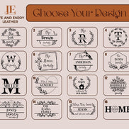 Personalized Calfskin Leather Toiletry Bag: Engraved Travel Dopp Kit