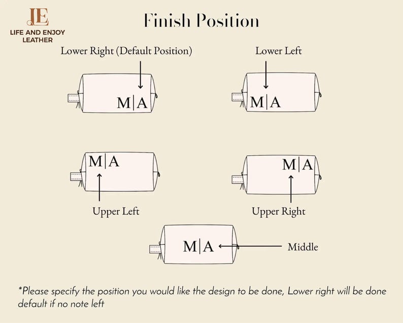 Personalized Calfskin Leather Mousepad, Custom Engraved Desk Pad