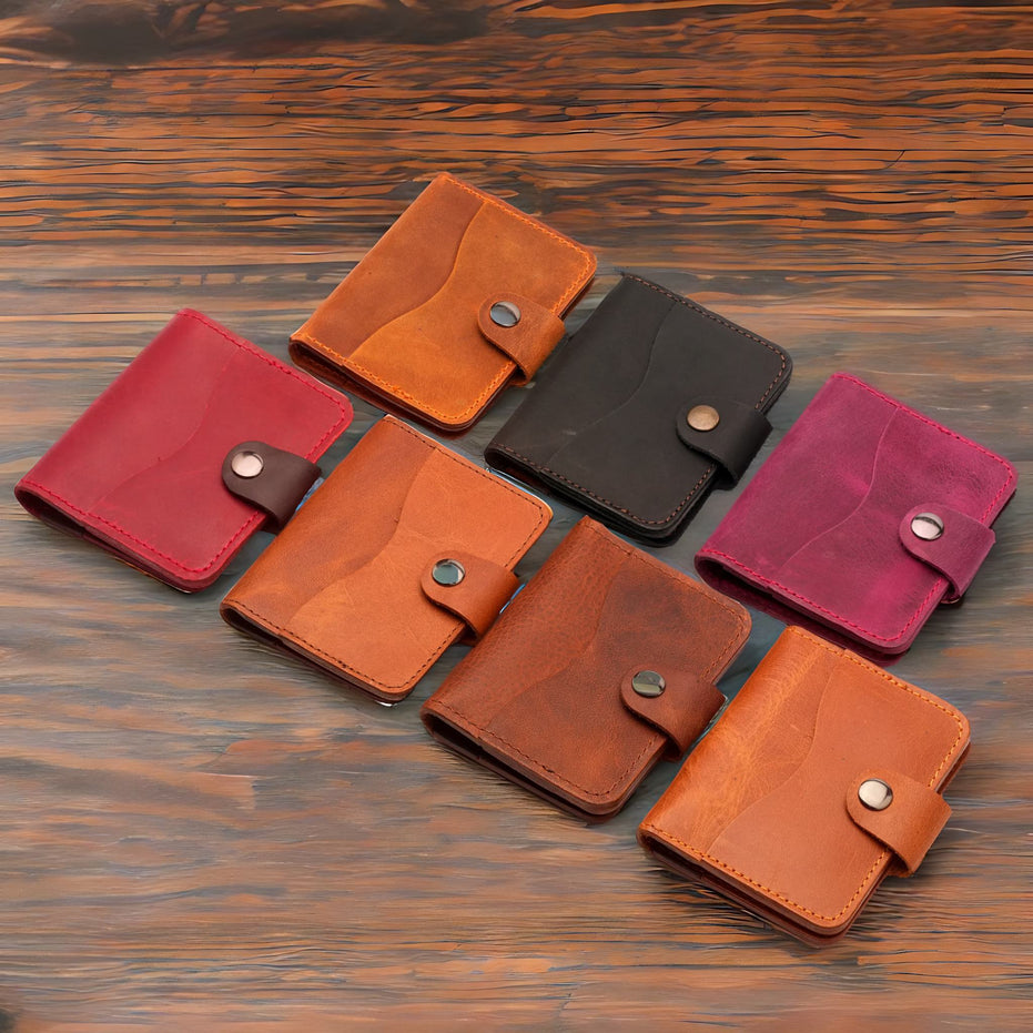 Card Holder - Model - 7 - Camel